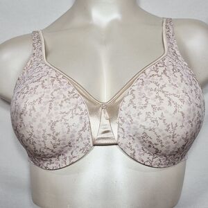38C Warner's 35002 Satin Edge Underwire Bra Floral‎